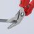 Knipex Kombinált Olló - 185 mm - Lesarkított 103441113