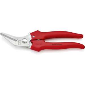 Knipex 95 05 185 Kombizange, 185 mm, abgeschrägte Form, zum Schneiden von Karton, Kunststoff, Aluminium, Weichmetall und Kupferfolie - Bürobedarf