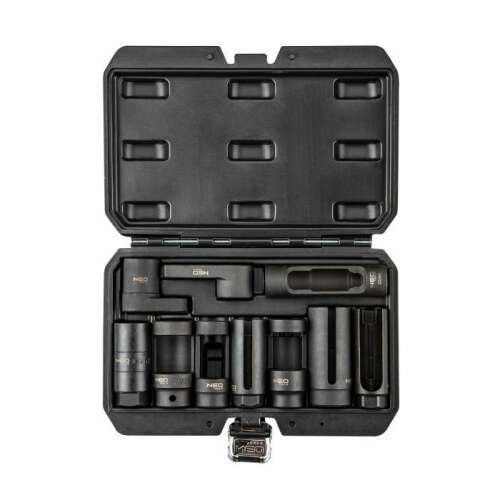 NEO Tools 11-882 Injektor és lambdaszonda szerelő készlet, 10 db