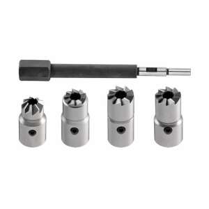 NEO Tools 11-218 dízel porlasztócsúcs szelepfészekmaró készlet, 4 darabos készlet dízelmotorok szelepfészkeinek megmunkálásához - NEO Tools