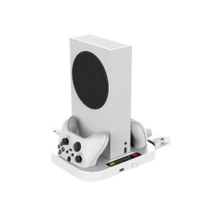 Froggiex Xbox Series S/X Kontroller Töltőállomás konzollal és kontrollerekkel - Froggiex