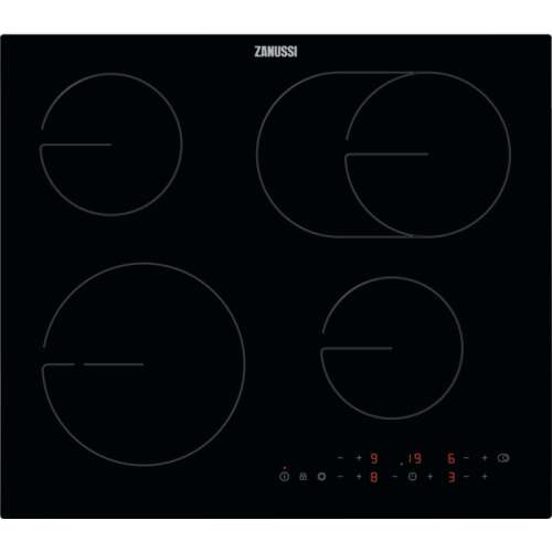 Zanussi ZHRN643K fekete kerámia főzőlap négy főzőzónával