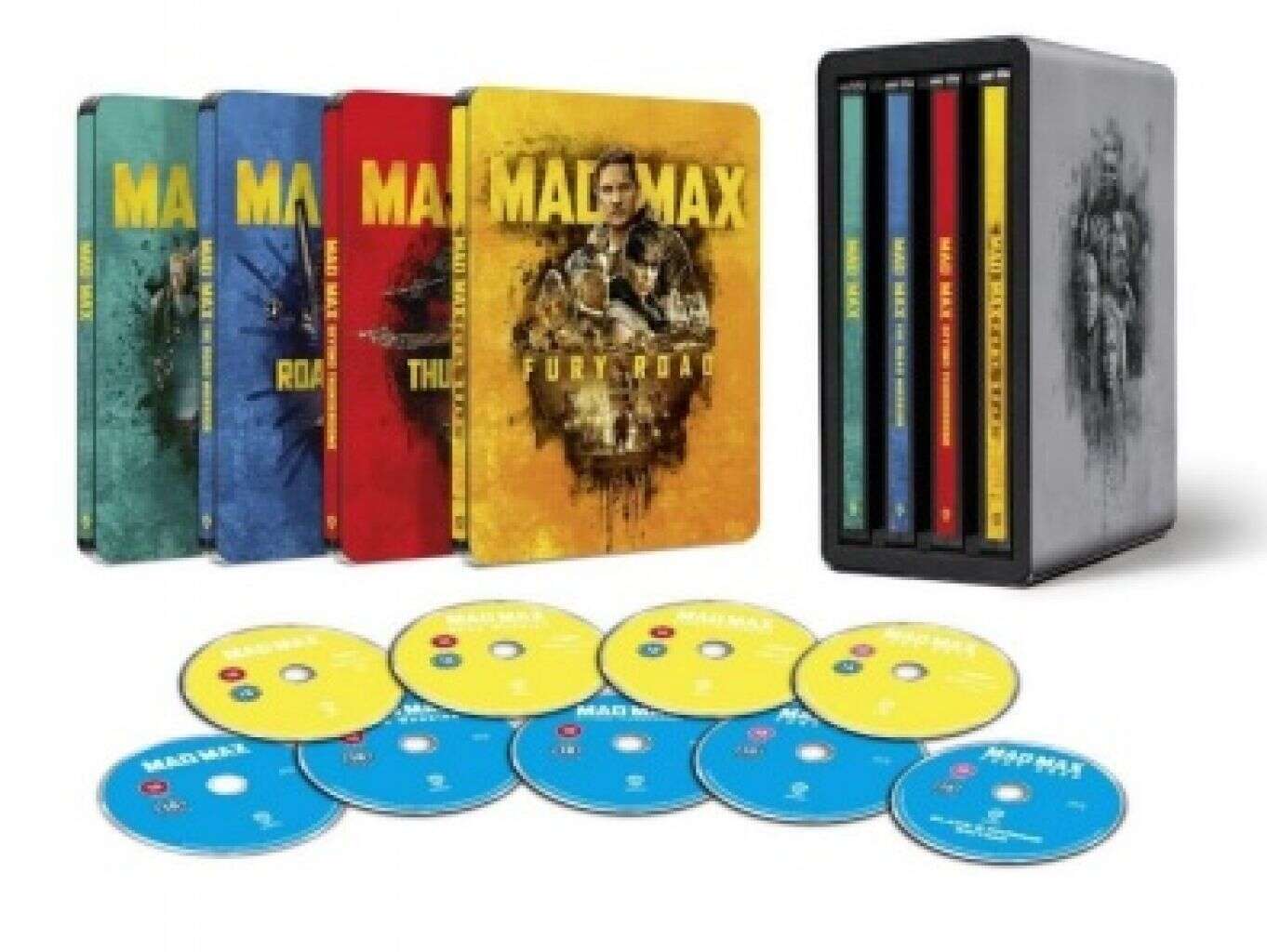 Mad Max 1-4. gyűjtemény (4UHD+5BD) - limitált, fémdobozos változa...