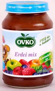 Ovko Glutén- és tejszármazékmentes Bébidesszert - erdei mix 5hó/190g - 12db 30212383
