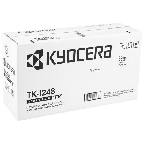 Oryginalny zestaw tonerów Kyocera TK-1248 Black w pudełku