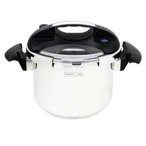 Royalty Line RL-PS6LM 6L Marble-patterned Pressure Cooker, Stainless Steel, Non-stick 103454621 - Kitchen & dining