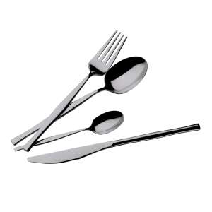Berlinger Haus BH 3066 24 piece cutlery set, black mirror finish, stainless steel, elegant design - Cutlery