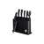 Berlinger Haus BH-2492 11 piece knife set with stand, black