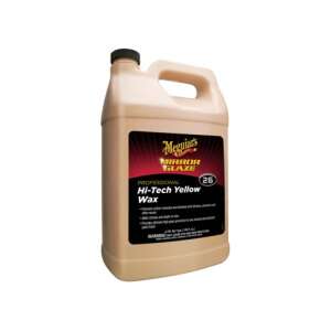 Meguiar's Mirror Glaze Hi-Tech Yellow Wax, 3,78 L, ceară pentru mașini, îngrijire auto, detailing auto - Meguiars