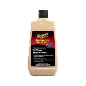 Meguiar's Mirror Glaze Hi-Tech Yellow Wax, 473ml car wax bottle - Car Air Freshener