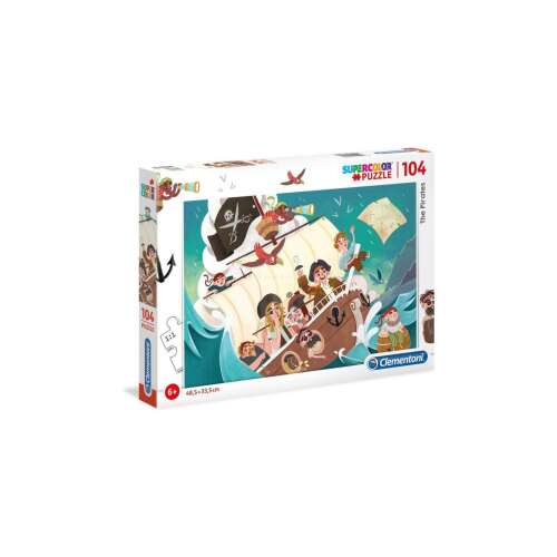 Clementoni The Pirates Kirakós játék 104 db Foglalkozások (8005125272785) 103475659