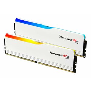 G.SKILL 32GB DDR5 6000MHz Kit(2x16GB) Ripjaws M5 RGB White (F5-6000J3040F16GX2-RM5RW) 144914653 - G. Skill