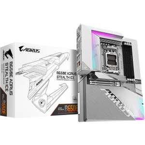 GIGABYTE B650E AORUS STEALTH ICE Motherboard (B650E A STEALTH ICE) 103478646 - Motherboard