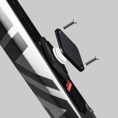 Държач за Airtag тракер за велосипед, THD, черен, комплект за монтаж