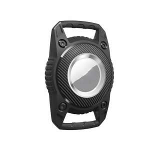 Черен държач за AirTag за ключове, чанти, раници и други - Проследяване на