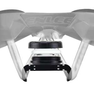 Airtag tracker holder for bike saddle, black, TECH 4 PEOPLE - Other bicycle part