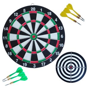 Fémkeretes Darts tábla szett nyilakkal és céltáblával - Darts