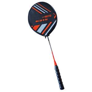 HER G315 Badminton racket with steel frame - Badminton Racket, Shuttlecock, and Equipment