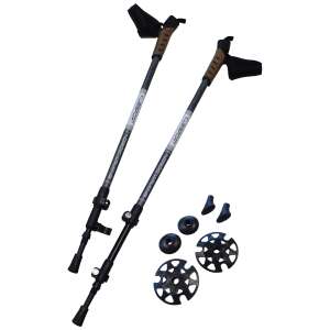 KlassSport Nordic Walking Túrabotok Gyorskioldóval - 145cm