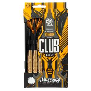 Šípky Harrows Steeltip Club Brass 18g - Šípky