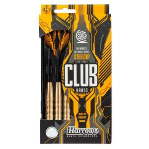 Стрелки за дартс със стоманен връх HARROWS CLUB BRASS 3x22gR 103487254 - Дартс