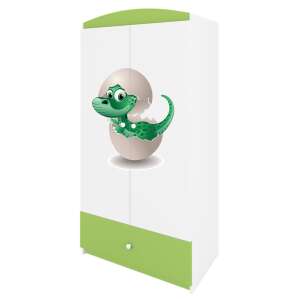 Babydreams gardrób, zöld, kis dínó 103503009 - Gyerek szekrény