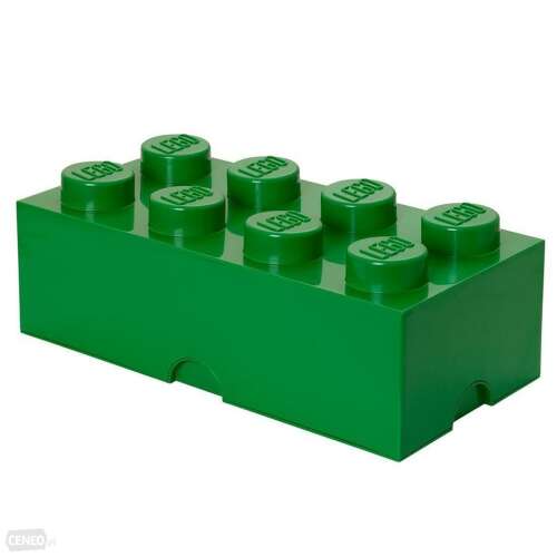 LEGO 2x4 Ciemnozielony Pojemnik na Klocki - Organizer na Zabawki