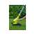 Ryobi OLT1832 ONE+ 18V cordless string trimmer, close-up of the cutting head and control panel