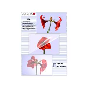 Olympia woreczki do laminacji DIN A5 80 micron (9167) 103507505 - Akcesoria biurowe
