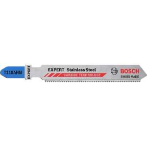 Lamă de ferăstrău pentru metal Bosch Expert - Oțel inoxidabil - T118AHM 103511118 - Accesorii pentru unelte