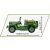 COBI Jeep Willys MB Mentőautó méretek, 1:35 méretarányú modell