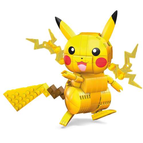 Set de construcție MEGA Construx Pokémon Pikachu, 211 piese, figură construită