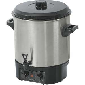 Steba ER 2 27L stainless steel electric food warmer, canning and mulled wine maker - Bar tool