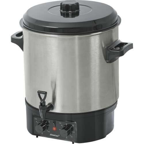 Steba ER 2 27L stainless steel electric food warmer, canning and mulled wine maker