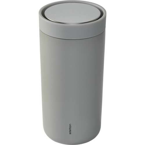 Stelton Soft Light To Go Click Utazó Termosz Bögre 0,4L - Szürke