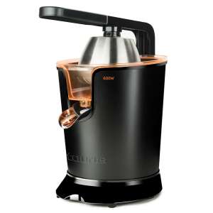 Presă de citrice Taurus Easy Press 600, negru cu accente portocalii, 600W, presă electrică de citrice - Fierbătoare, Sandwich-maker, Blendere, Prajitoare de paine și Storcatoare de fructe și legume