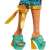 Кукла Monster High Cleo De Nile, издание Monsterfesztivál, близък план на обувките