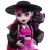 Közelkép a Monster High Draculaura babáról denevér háziállattal