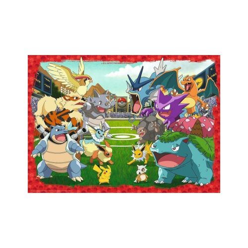 Ravensburger Pokémon Összecsapás 1000 darabos kirakó, különböző Pokémon karakterekkel - Puzzle és kirakó