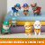 Rubble & Crew Figuren im Bücherregal, Paw Patrol Bauthema