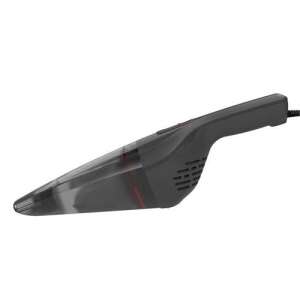 Black & Decker NVB12AV 0.37l cordless grey handheld vacuum cleaner, side view - Black & Decker Handheld vacuum