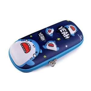 Cápa Tolltartó - 3D Iskolatáska - EVA - 23x10,5x5 cm