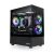Thermaltake View 170 TG ARGB Micro Chassis, schwarzes PC-Gehäuse mit installierten Komponenten