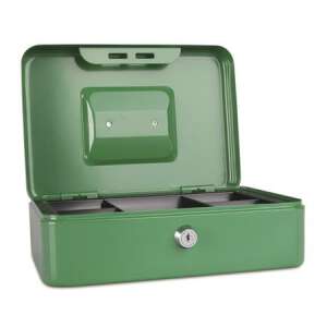 DONAU 25x18x9 cm zelena kutija za novac
 89233455 - Blagajna