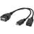 Gembird A-OTG-AFBM-04 USB OTG AF + Micro BF to Micro BM cable 0.15m Black 133862179