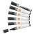 NOBO whiteboard markers, black, bullet point, 10 pack