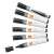 NOBO whiteboard markers, black, bullet point, 10 pack