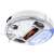 Xiaomi Robot Vacuum S20 White EU, Roboterstaubsauger, Unteransicht, Staubbehälter und Bürsten sichtbar