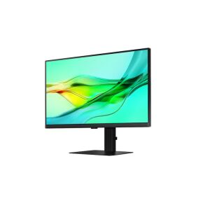 Ukośny widok monitora Samsung ViewFinity S6 24" QHD - Monitor