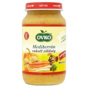 Ovko gluténmentes mediterrán rakott #zöldség bébiétel 8 hó/220 g 12db 30213118